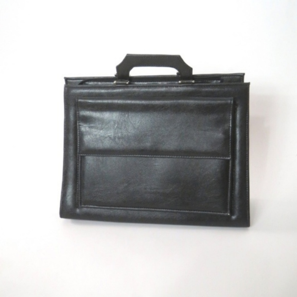 BLACK CHIC CLASSIC WOMEN'S BRIEFCASE